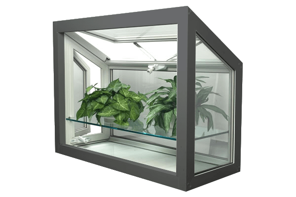 greenhouse windows grey