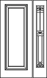 single doors with one sidelight