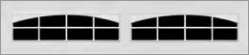 cascade ii ranch panel steel garage doors