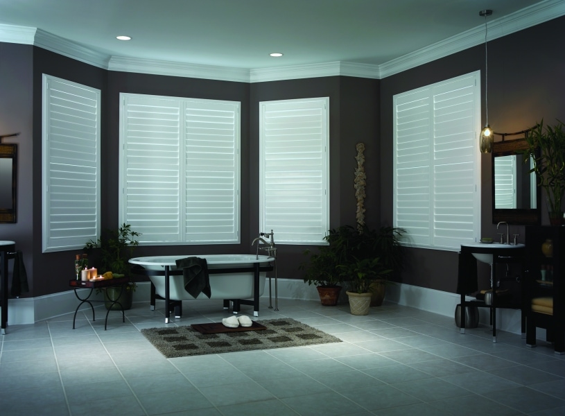 Bathroom Window Shutters Picture 1