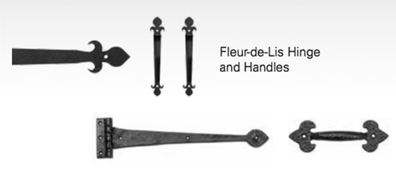 fiberglass garage door hardware